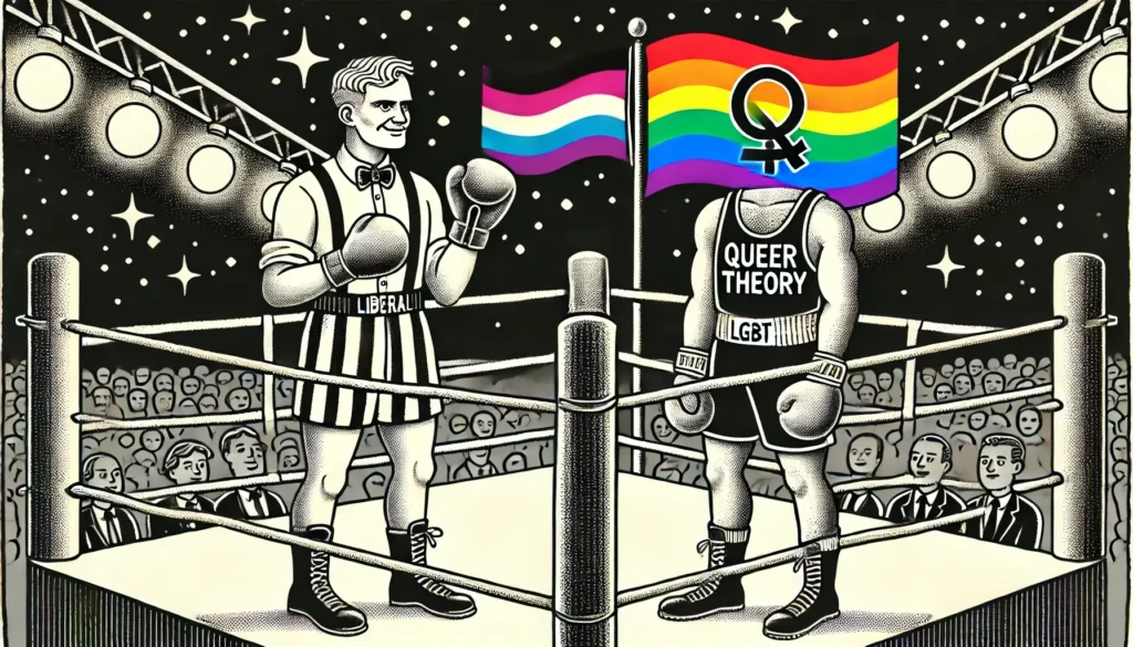 queer left vs liberals