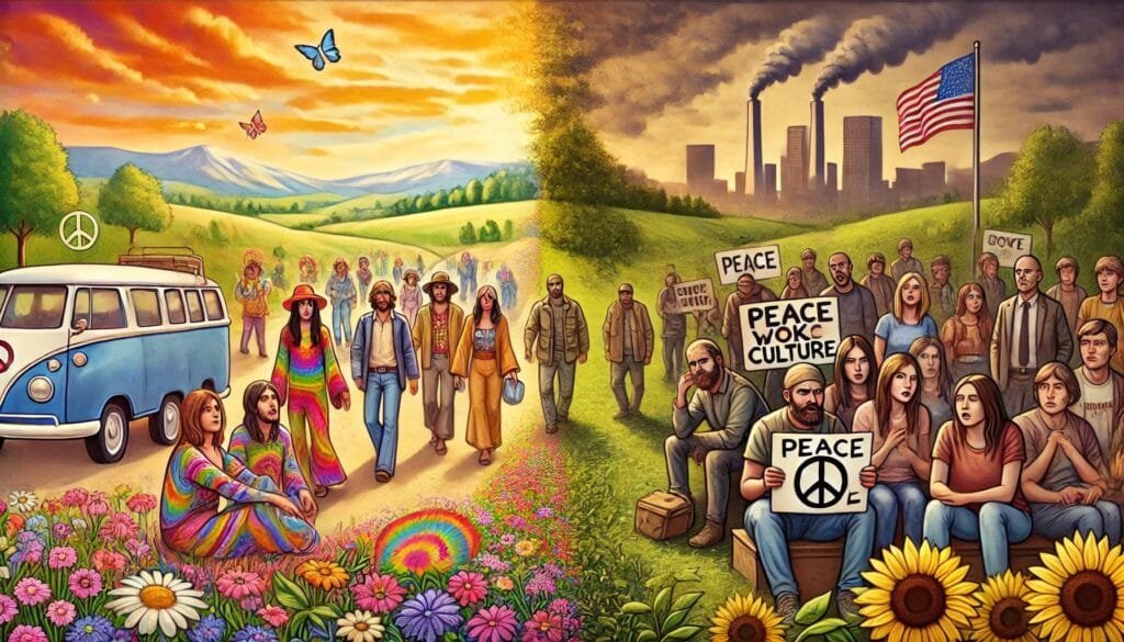 hippie influence on woke culture