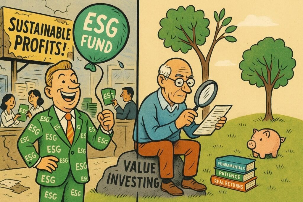 Value Investing Beats ESG