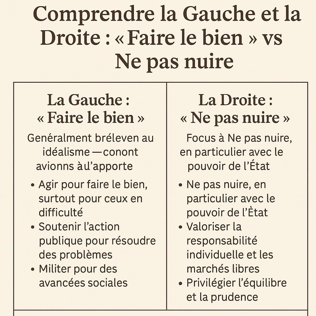 Faire le bien vs Ne pas nuire