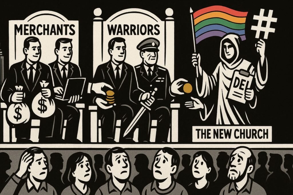 Merchants, Warriors, and the New Church – The Real Power Struggle Behind Woke Politics