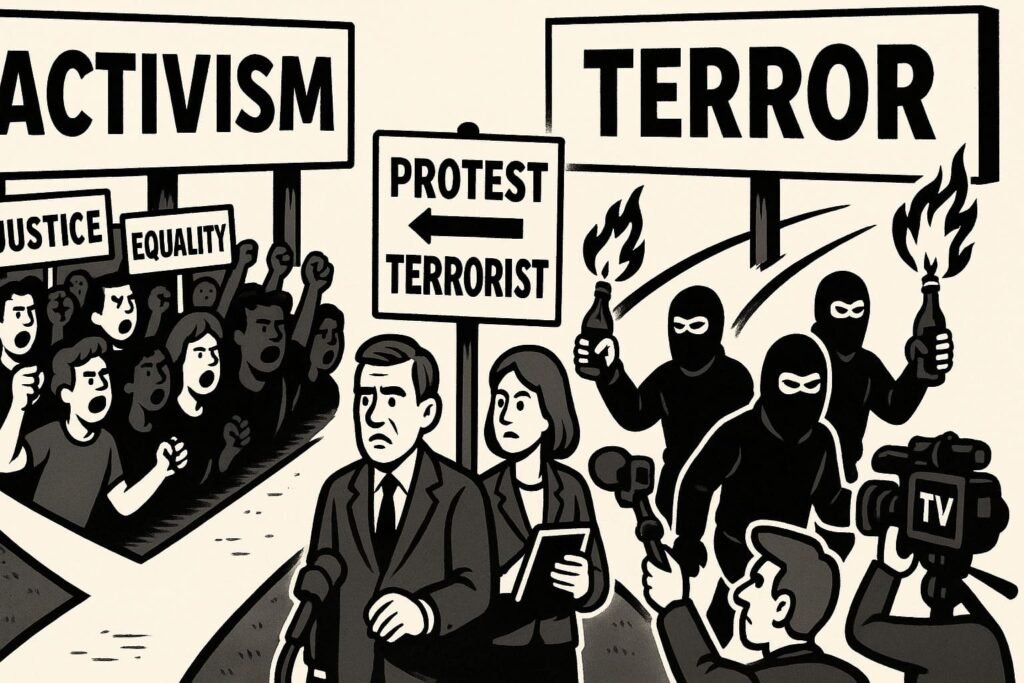 Terror vs Activism Explained