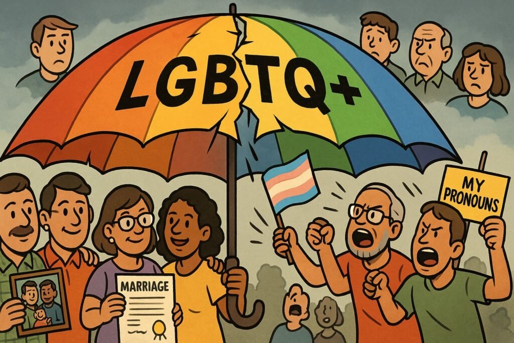 Transgender vs Gay Community